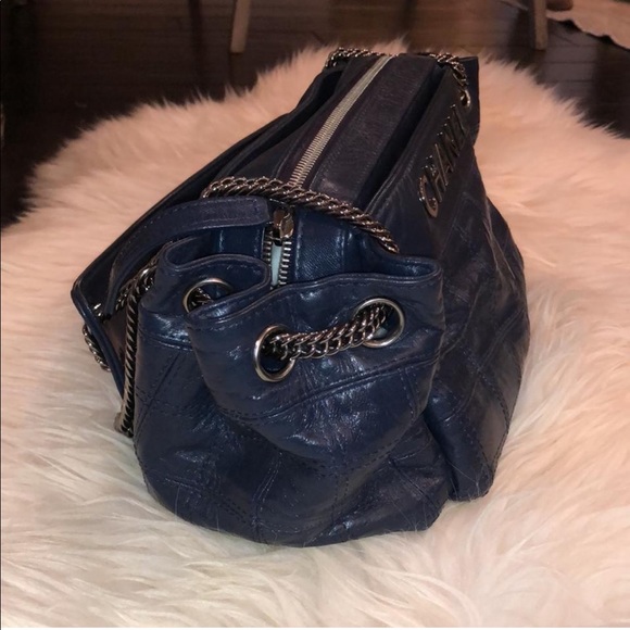 Chanel Quilted “LAX Camera Case” Chain Link Bag - Picture 2 of 8